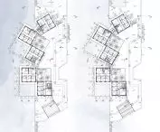 Björkliden hotel project, floor plan 1 and 2