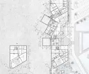 Björkliden hotel project, first floor plan and level -1