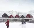 Björkliden hotel project, ice rink