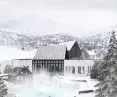 Björkliden hotel project, outdoor swimming pool