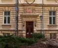 Facade of the former clinic, which houses the Toy Clinic