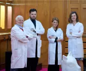 Od lewej: Marek Sosenko, Mateusz Okoński, Katarzyna Sosenko, Katarzyna Jagodzińska.