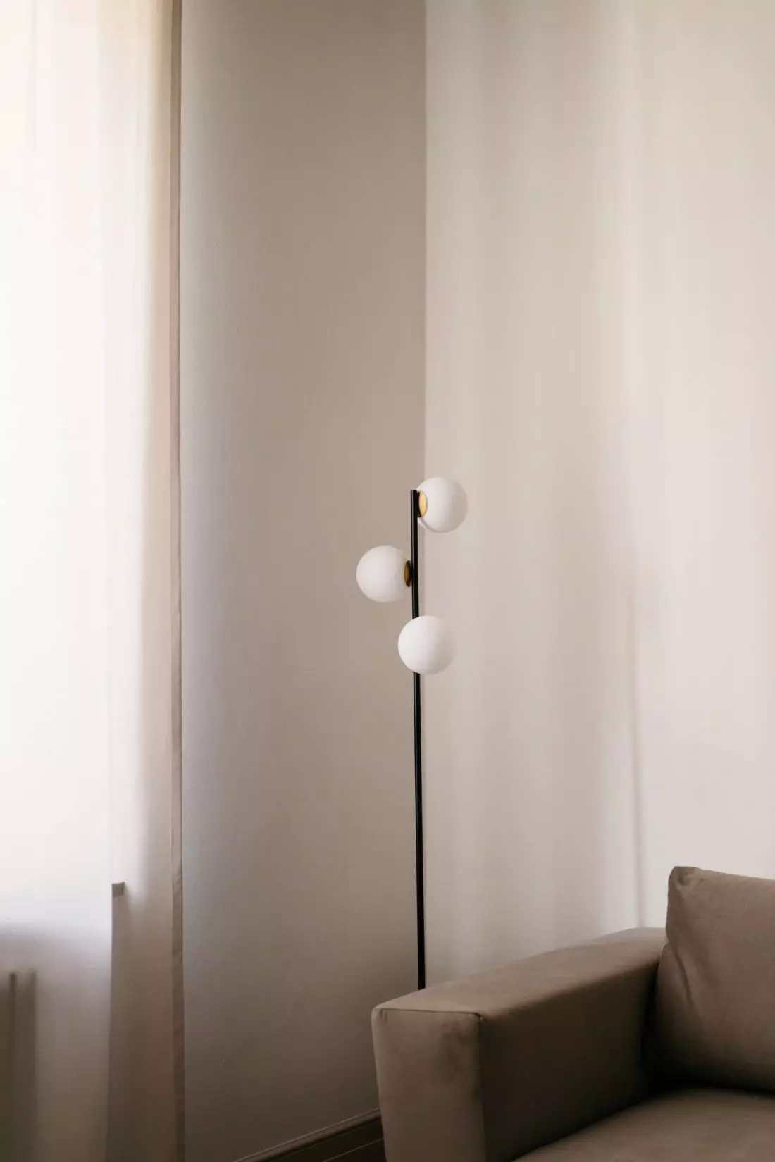 designerska lampa
w salonie