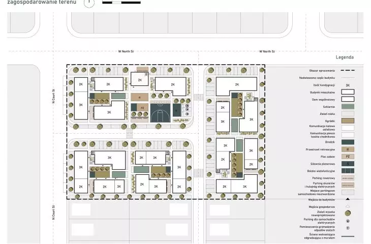 Low carbon housing development project, land development