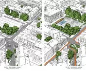 Development of the intersection of Mostowa, Bochenska and Bonifraterska Streets