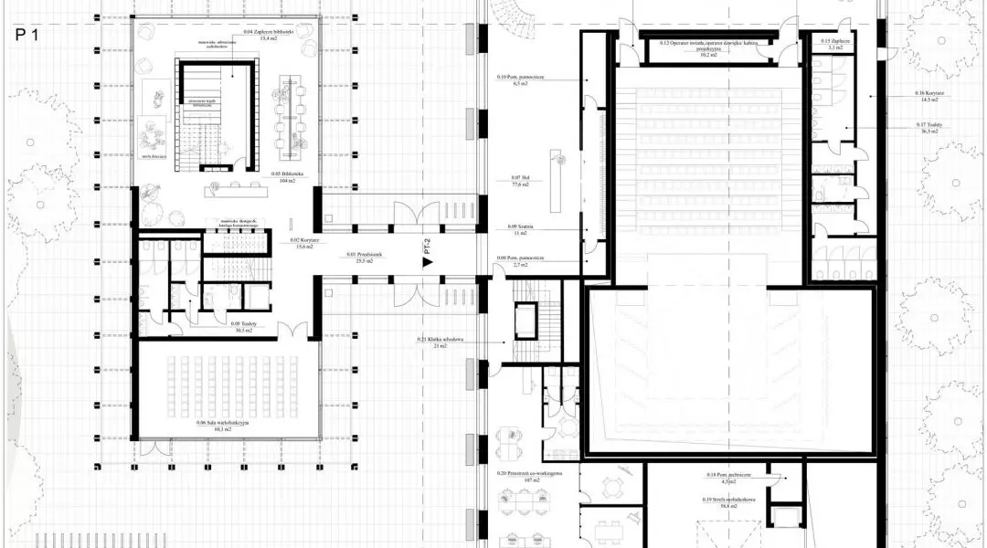 I Nagroda w konkursie na projekt siedziby Powiatowej Instytucji Kultury w Legionowie