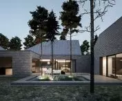 PUS_1 multi-unit house near Poznań, visualization, proj. PL.architekci