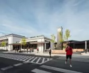 Railway station and transfer center in Wolsztyn, proj. PL.architekci