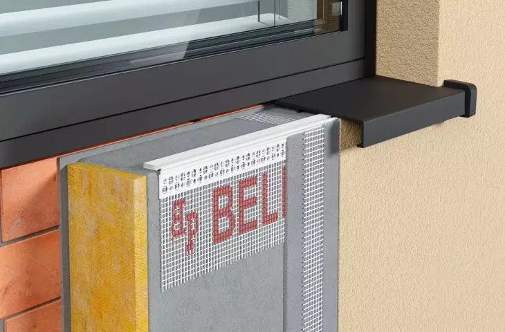 Bella Plast BP20 listwa PVC podparapetowa.
