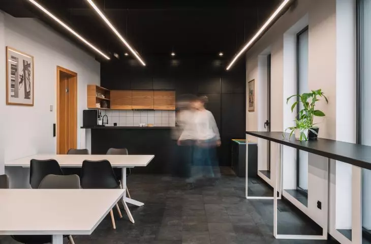 Siedziba firmy Voss — wnętrze