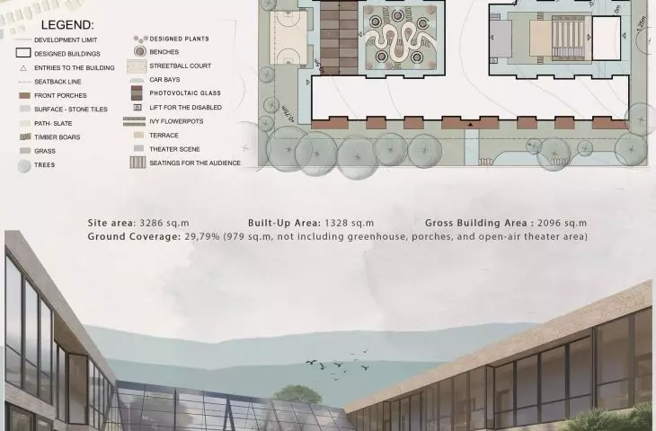 The Front Porch House project, development plan
