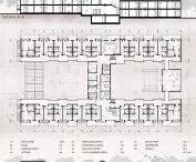 The Front Porch House project, second floor plan