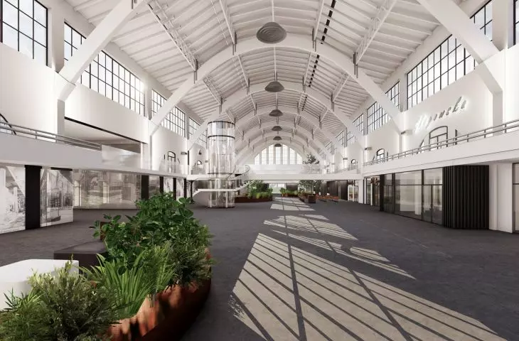 MTP Hall No. 2, visualization after adaptation, proj: DEMIURG