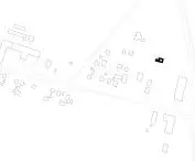 Dom z atrium, schwarzplan