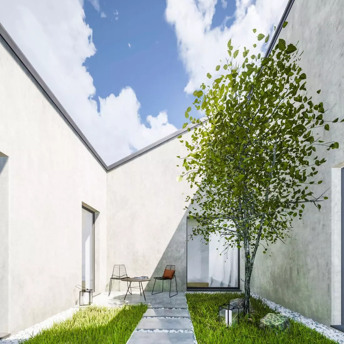 Atrium w domu