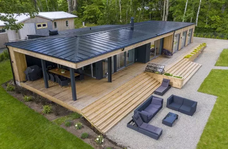 Home in an eco-climate