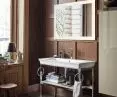 White Tulip collection, mirror and washbasin