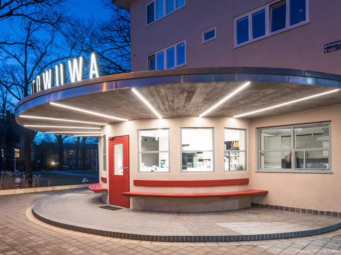 Pawilon InfoWuWA, proj.: Arch_It Piotr Zybura