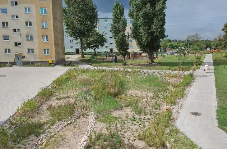Stogi district in Gdansk,