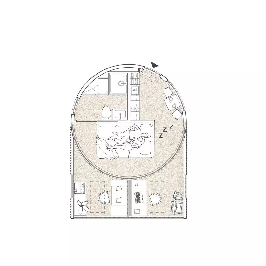 Projekt Circadian
Home, rzut