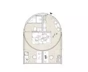 Circadian Home project, floor plan