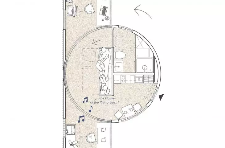 Circadian Home project, projection, module separation