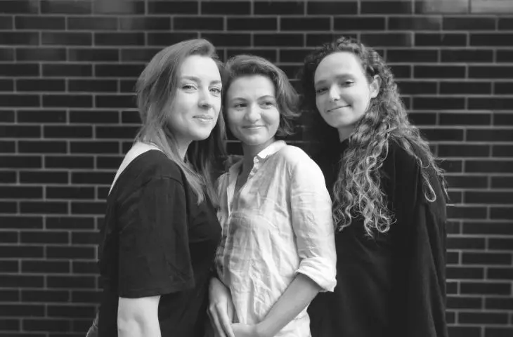 Autorki projektu, od lewej: Michalina Linkowska, Wiktoria Ciszak, Karolina Kozłowska