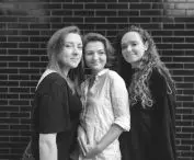 Project authors, from left: Michalina Linkowska, Wiktoria Ciszak, Karolina Kozłowska