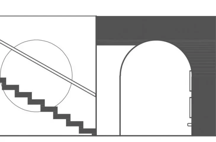 Projekt RELIEF, przekrój B-B