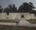 Projekt RELIEF, kolumbarium wieczorem