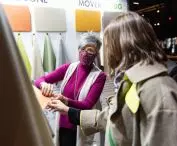 exhibitors focus their presentations on small spaces according to the 