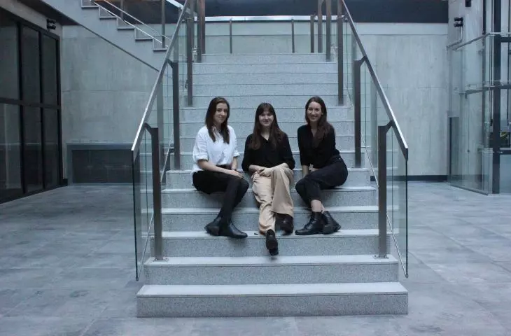 Autorki projektu, od lewej: Michalina Linkowska, Joanna Spychała i Zuzanna Zdanowicz