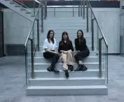 Autorki projektu, od lewej: Michalina Linkowska, Joanna Spychała i Zuzanna Zdanowicz