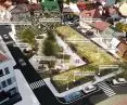 Projekt zielonego rynku w Mielcu, schemat