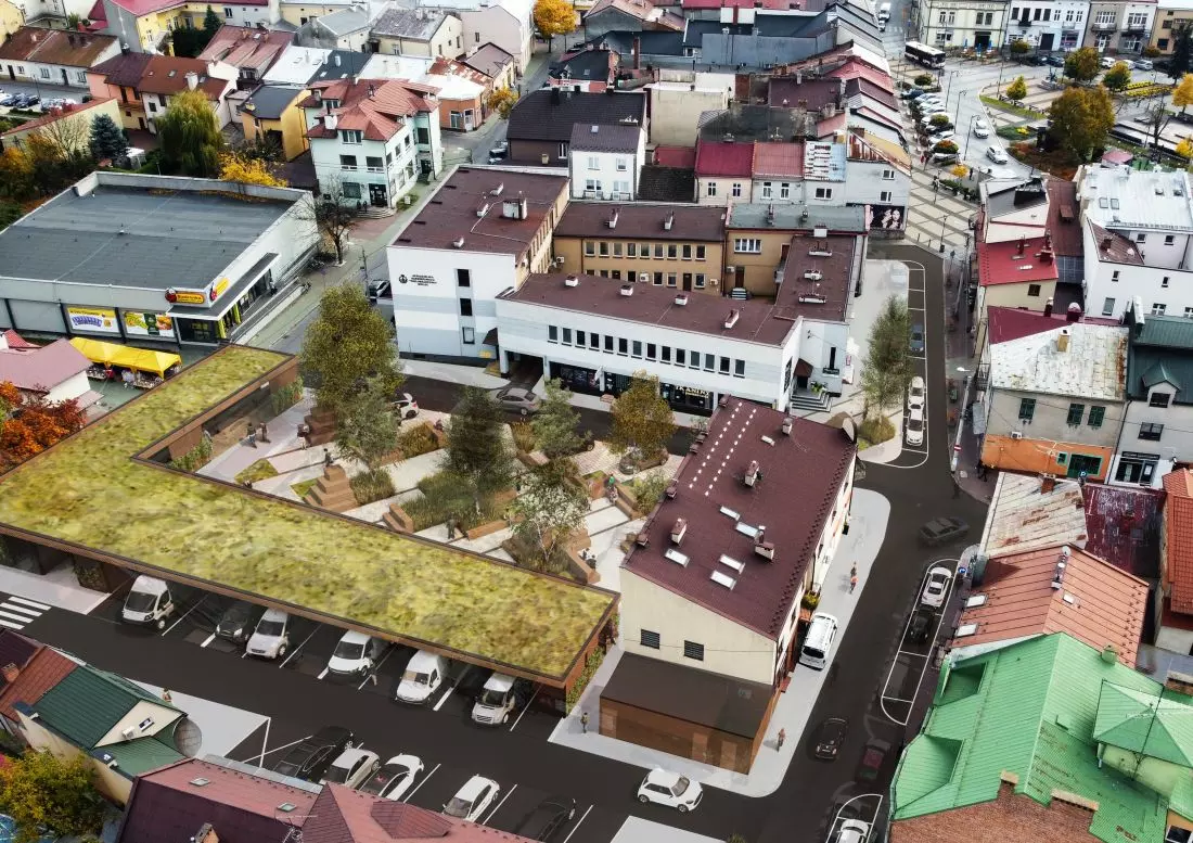 Projekt zielonego
rynku w Mielcu