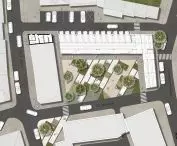 Green market project in Mielec, development plan