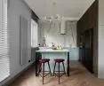 Kitchen with dining area