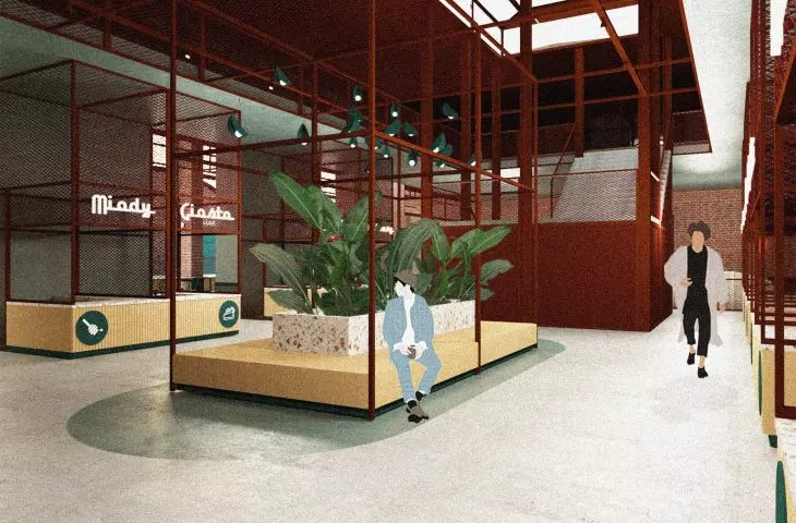 Projekt adaptacji budynku poprzemysłowego Browaru Mieszczańskiego we Wrocławiu