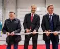 Ceremonial opening of the factory in Mszczonów