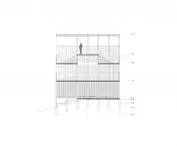 Lookout Tower project in Iceland, B-B cross-section