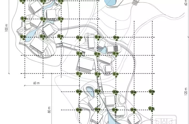 diagram of school establishment, tree grid