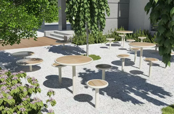 Københagen Outstanding Urban Furniture. Nordhavn collection