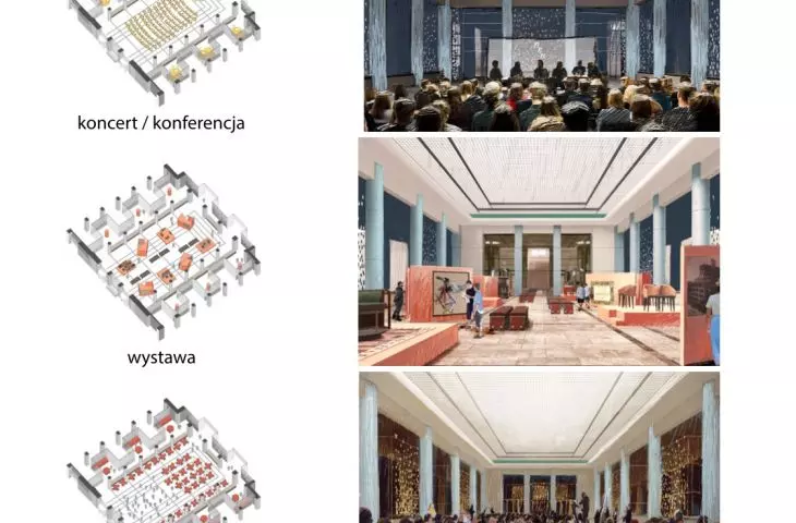 Projekt wnętrza BGK