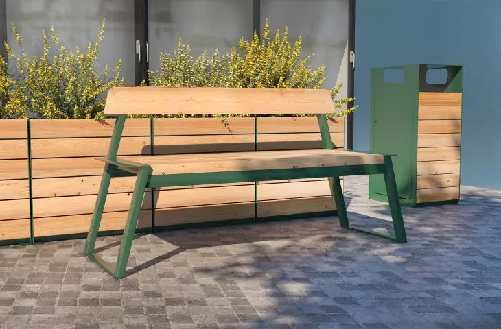 Meble miejskie Københagen Outstanding. Kolekcja Nørrebro