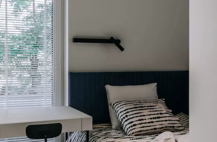 navy blue headrest