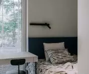 navy blue headrest