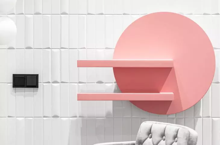 Among other things, the architects designed the shelves