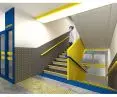 Staircase of the center