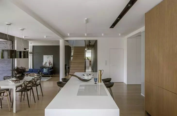 The first floor is an open area