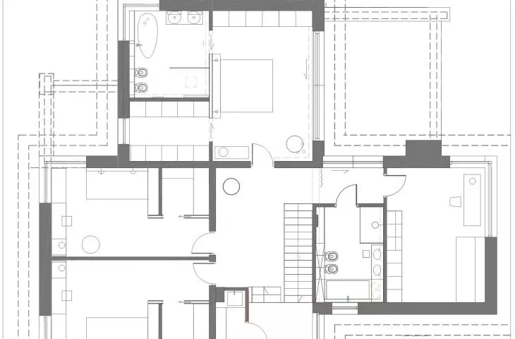 House plan, first floor